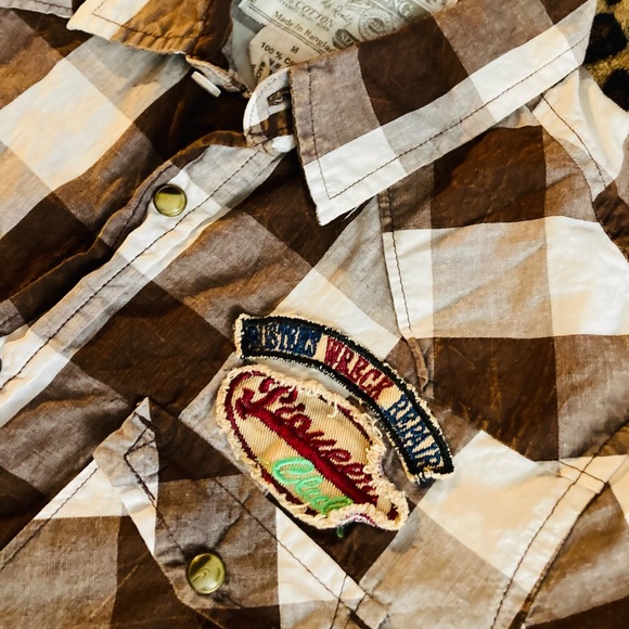 NWT Boy’s size Medium Overdrive button down shirt. - Picture 2 of 6